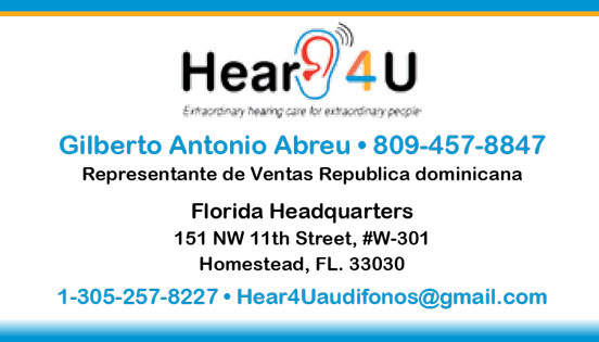 Hearing aid distribution - Dominican Republic