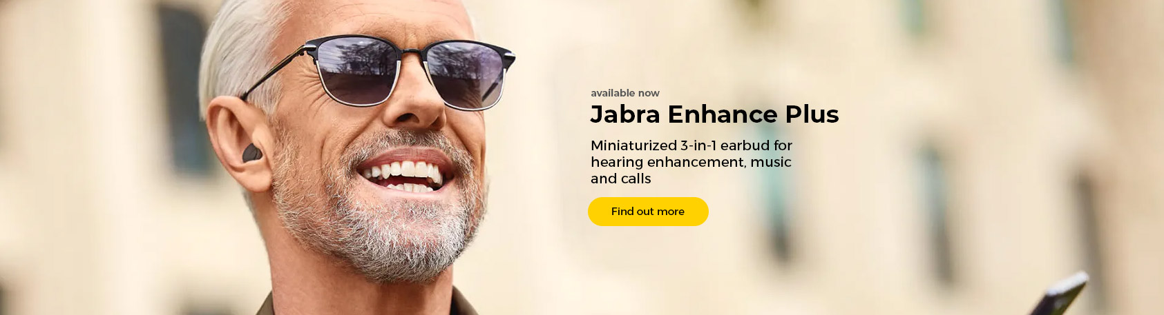 Jabra Enhance Plus Banner - Hear 4 U Audiology