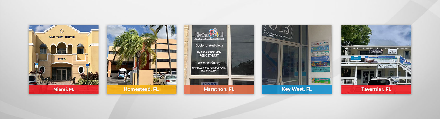 Locations Banner - Hear 4 U Audiology